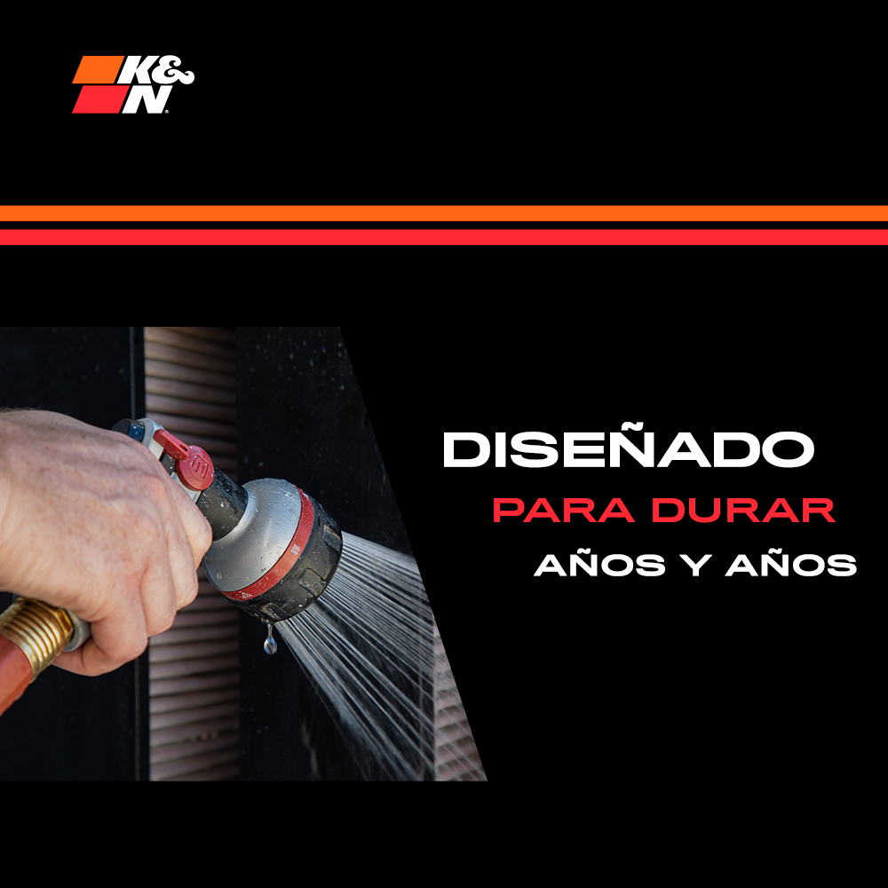 Filtro Cónico Universal K&N – 6" Pulgadas